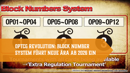 OPTCG Revolution: Block Number System führt neue Ära ab 2026 ein