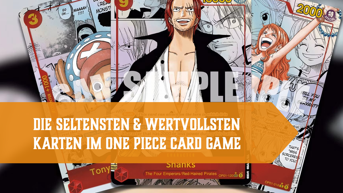 Die seltensten & wertvollsten Karten im One Piece Card Game