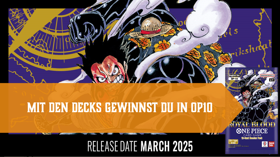 Mit diesen Decks gewinnst Du in OP10 - Meta Decks