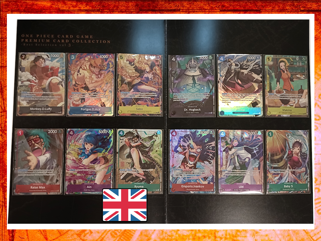 One Piece Card Game - Premium Card Collection Best Selection Vol.3 - ENGLISCH