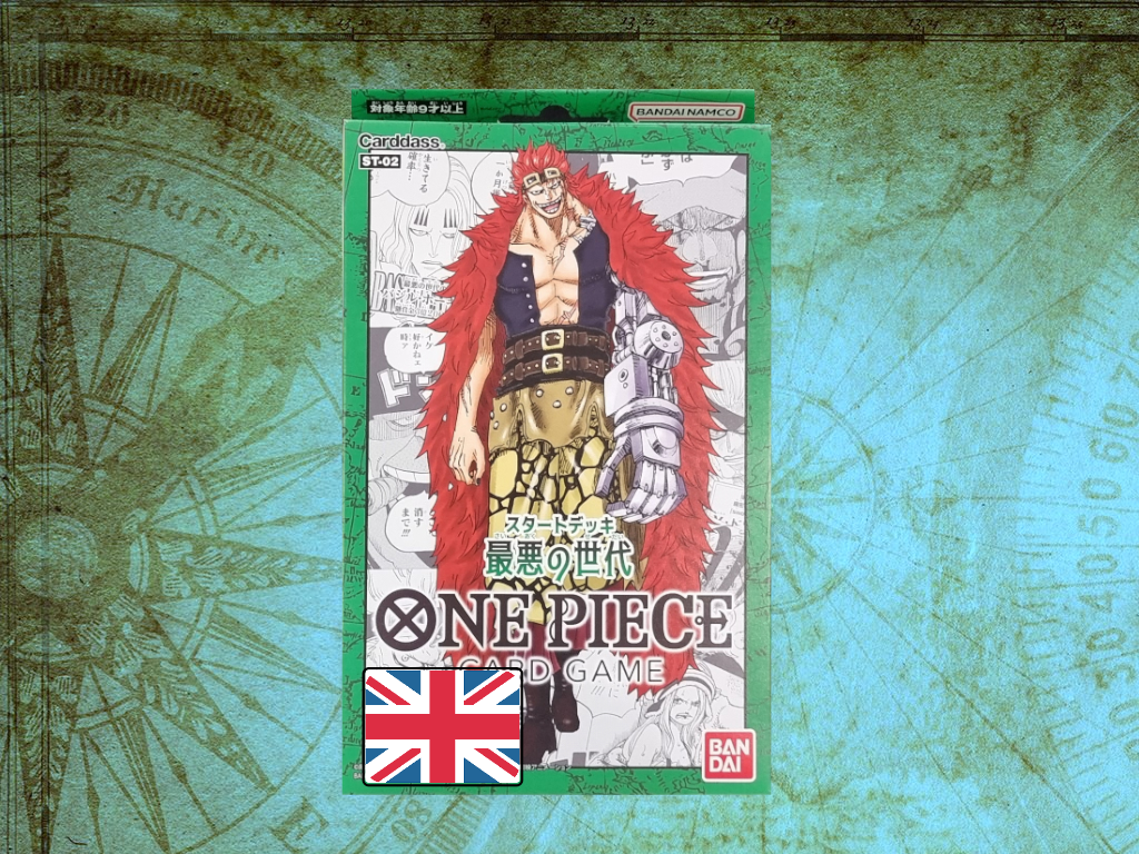 One Piece Card Game - Starter [ST02] Worst Generation - ENGLISCH