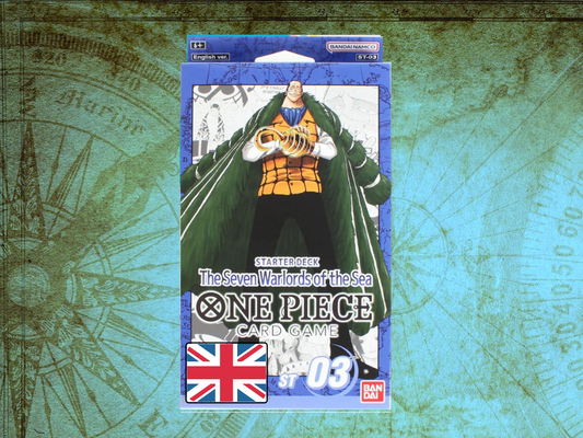 One Piece Card Game - Starter [ST03] The Seven Warlords of the Sea - ENGLISCH