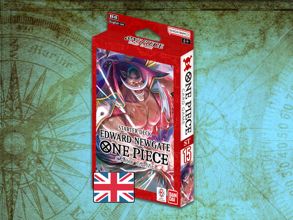 One Piece Card Game - Starter [ST15] RED Edward.Newgate - ENGLISCH