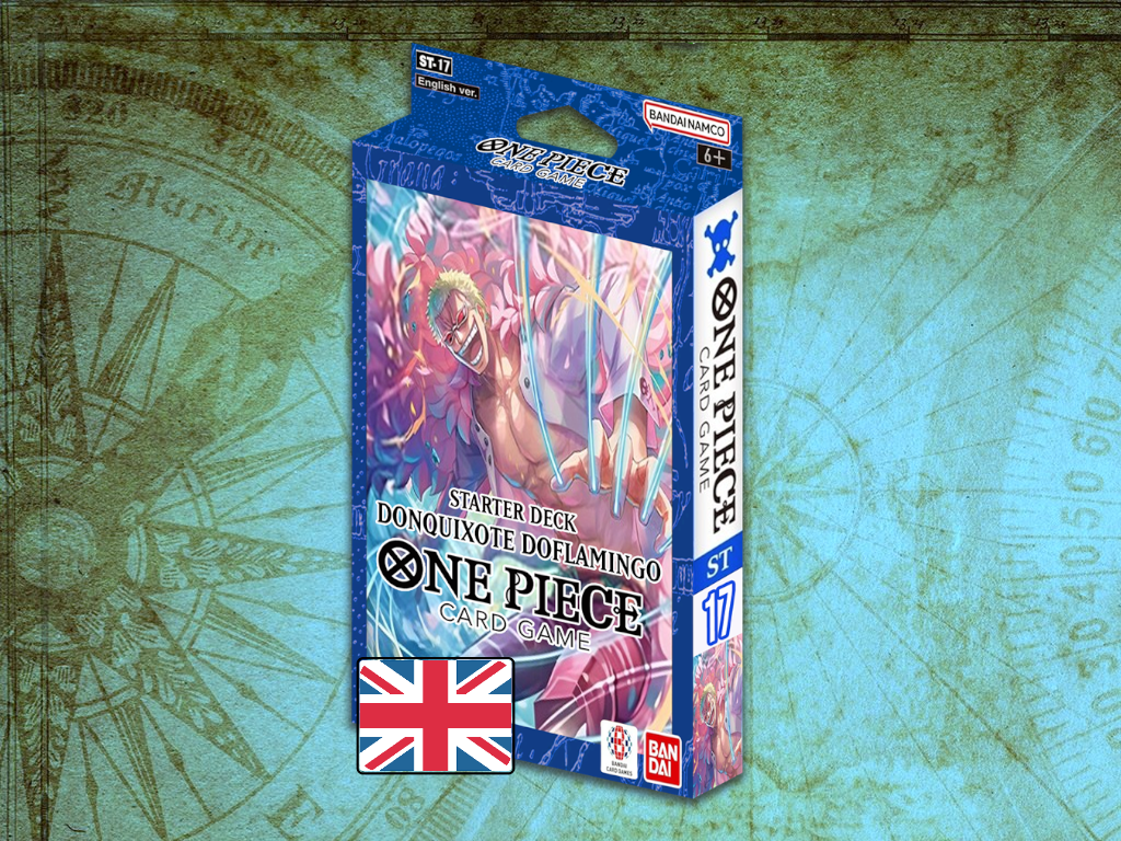 One Piece Card Game - Starter [ST17] BLUE Donquixote Doflamingo - ENGLISCH