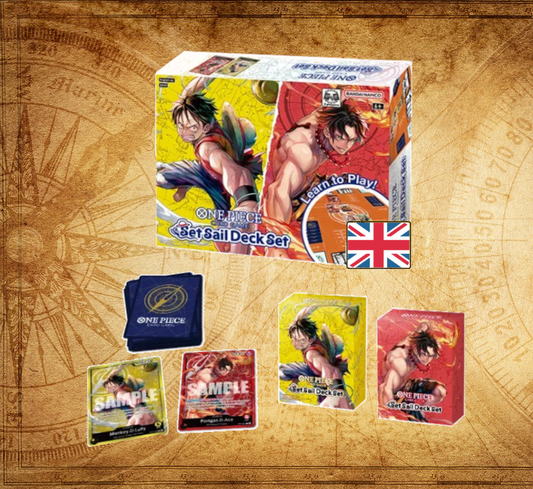 One Piece Card Game - [SD01] Set Sail Deck - ENGLISCH